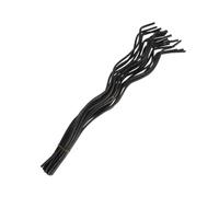 BUTIFULSIC 20 pièces Lot Bâtonnets Diffuseurs Rotin Ondulé Noir pour Diffuseur Parfum Maison Aromathérapie Naturelle