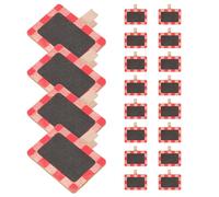 BUTIFULSIC 20 Pinces Mini pour Tableau Noir en Bois Ardoise Intégrée, Clips à Messages Multifonctions pour Bureau et Maison, Format Compact, Lot de 20 Pièces