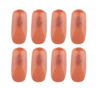 BUTIFULSIC 200pièces Nail Art Training Stickers Faux Ongles Durables pour Pratique Professionnelle et Débutants de Faux Embouts Résistants pour Exercice de Manucure