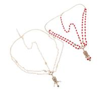 BUTIFULSIC 2pièces Chaîne de Tête Vintage Bohème avec Perles Baroques et Cristaux Accessoire de Cheveux pour Mariage Fête Bal et Festival Bijou de Tête Élégant et Scintillant