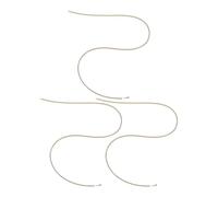 BUTIFULSIC 3 Pièces Ruban LED Flexible 3v 300mm Filament Souple Bleu en Plastique pour Projets Créatifs et Espaces de Détente, Illumination et Économie D'énergie