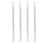 BUTIFULSIC 4 Pièces Tube Chauffant en Quartz pour Chaufferette Électrique, Résistance Haute Température, Chauffage Rapide et Performance Stable, Remplacement pour Patio et Intérieur