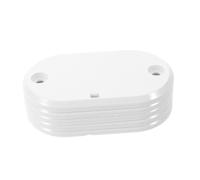 BUTIFULSIC 6 Pièces Capot de Thermostat en Plastique Blanc pour Congélateur Commercial et Réfrigérateur, Installation sans Outil Surface Lisse et Structure à Clip pour Maintenance