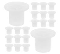 BUTIFULSIC 60 Pièces Bouchon de Flacon Parfumé Assemblage Manuel Simple en Plastique avec Trou Central Pré-ouvert, Support Vertical pour Bâtonnets D'arôme pour Usage Domestique et Bureau