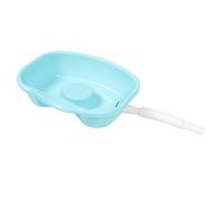 BUTIFULSIC Bac à Shampoing pour Lavage de Cheveux Lit Ergonomique en Plastique Bord Incurvé Pratique et Confortable pour Personnes Âgées et Infirmiers