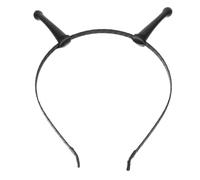 BUTIFULSIC Bandeau Accessoire Cheveux Léger et Confortable Extraterrestre en Plastique Noir Halloween Unique et Amusant pour Fête à Thème et Concerts