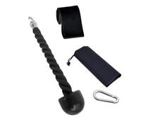 BUTIFULSIC Bandes de Résistance en Nylon Noir pour Biceps et Triceps, Ensemble 1 Set Solide Forte Résistance, pour Face Pulls et Rope Hammer Curls