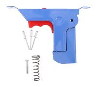 BUTIFULSIC Barrière de Lit en Fer Bleu Verrouillage de Sécurité Sécurisé et Accès Rapide pour Patients en Milieu Hospitalier et Soins Intensifs