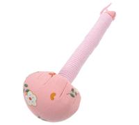 BUTIFULSIC Bâton de Massage du Dos en Tissu Rose, Masseur Manuel Pratique Corps, Protection Santé, pour Bureau et Détente Devant la Télévision