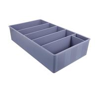 BUTIFULSIC Boîte Multi-grille et 5 Compartiments Billets 4 Compartiments Pièces en Plastique pour Caisse Liquide, pour Boulangerie et Supermarchés