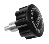 BUTIFULSIC Bouton de Traction Installation Rapide, Accessoire Élégant en Abs Noir pour Vélo D'appartement pour Équipement de Fitness à Domicile
