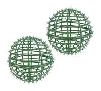 BUTIFULSIC Cadre en Boule Vert 2 Pièces Topiaire de Plastique