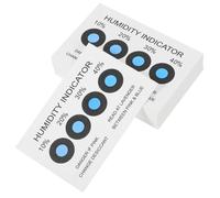 BUTIFULSIC Cartes Indicatrices D'humidité pour Pack de 100pcs Sensibles 10%-40% en Papier Absorbant Bleu Contrôle Précis de L'humidité en Laboratoires et Musées