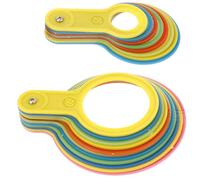 BUTIFULSIC Cercle de Mesure des Fruits en Plastique, 2 Sets Précision Élevée et Facile à Utiliser, Spécifications 25-60mm et 60-110mm pour Poire et Autres Fruits