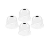 BUTIFULSIC Cloche pour Plantes en Plastique 4pcs Contrôle de L'aération et Pénétration Maximale de Lumière pour Pépinière de Plantes en Jardin