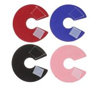 BUTIFULSIC Collier Doublure Polaire pour et 4pcs Perroquet Élisabéthain Douce Intérieure pour Prévenir Le Plumage Protéger Après Chirurgie pour Oiseaux