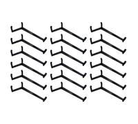 BUTIFULSIC Écarteurs de Branches Pinces de Pliage pour Arbres Fruitiers Lot de 25 Outil de Modélisation Contrôle et Augmentation Rendement pour Plantes en PE Noir pour Jardin Extérieur