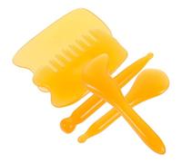 BUTIFULSIC Ensemble D'outils de Massage Guasha en Résine Naturelle pour Visage et Corps, Kit Multifonction Grattoir, Stylo D'acupression, Bâton de Massage et Peigne pour Soulager la Fatigue