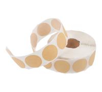 BUTIFULSIC Étiquettes Autocollantes Rondes en Papier pour Cible de Tir, Adhésives et Résistantes, Rouleau de 1000 Pièces pour Réparation et Entraînement de Tir
