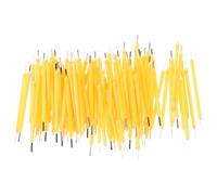 BUTIFULSIC Filament LED Dur 3V 38Mm 120Ma Lot de 100 pour Réparation Ampoules Éclairage Intérieur Lumière Chaude 2700K Utilisation Polyvalente Maison et Entreprise