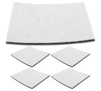 BUTIFULSIC Filtre Aspirateur en Coton à Trois Couches 150x150mm, Accessoire Haute Efficacité pour Moteur, Capture la Poussière, Lot de 5 Pièces pour Aspirateur