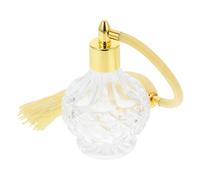 BUTIFULSIC Flacon Couleur Aléatoire 80ml Rechargeable en Verre Vintage de Parfum Vaporisateur Délicat pour Stockage de Parfum et Eau Bénite, pour Saint-valentin