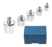 BUTIFULSIC Kit de Poids D'étalonnage de Précision en Acier M2 100g avec Pince Plastique, Robuste et Facile à Utiliser pour Balance Industrielle et Usage Domestique