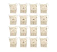 BUTIFULSIC Lot de 20 Boîtes à Bonbons en Papier de Croix Creuse Ruban pour Mariage, Design Chrétien Élégant, pour Chocolats et Occasions Spéciales