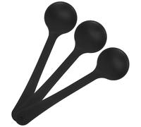 BUTIFULSIC Lot de 3 occlusions occlusives portatives pour test de vision avec design ergonomique et raccords précis, occlusion d'examens oculaires en plastique noir pour optométristes et