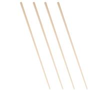 BUTIFULSIC Lot de 4 Tiges de Bambou Solides et Légères pour Support de Tissu de Chaise de Réalisateur, Accessoires pour Cadres de Chaises DIY
