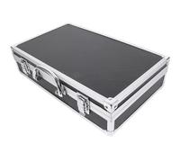 BUTIFULSIC Mallette de Protection Portable Structure Multi-emplacements en Alliage D'aluminium Mousse pour 2 Microphones sans Fil pour Enregistrement et Karaoké