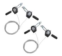 BUTIFULSIC Manettes de Dérailleur en Alliage D'aluminium 2pcs pour Vélo VTT 21 Vitesses, Résistantes à L'oxydation Forte Stabilité, Compatibles Vélo Route et Tout-Terrain