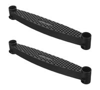 BUTIFULSIC Marches en Plastique Antidérapantes Couleur Noire Lot de 2 Installation Facile, Accessoires Sécurisés pour Échelle de Lit Superposé et Trampoline pour Garçon et Filles
