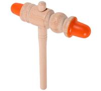 BUTIFULSIC Masseur en Bois Marron à Double Tête pour Massage Doux et Acupression, Stylo D'acupuncture Manuel comme Cadeau Relaxant