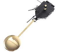 BUTIFULSIC Mécanisme D'horloge Muet Balancier en Plastique Noir pour Remplacement et Réparation D'horloge Murale, pour Horloge Artisanale et Point de Croix