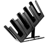 BUTIFULSIC Organisateur de Gobelets Jetables à Quatre Compartiments Inclinés, Support Pliable pour Cafés, Boîtes de Nuit et Restaurants, Design Ergonomique Coins Arrondis