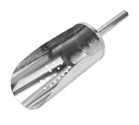 BUTIFULSIC Pelle à Glace en Acier Inoxydable Multi-usage, Cuillère Alimentaire Résistante et Épaisse, Ustensile Blanc Facile à Nettoyer Cuisine et Préparation