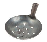 BUTIFULSIC Pelle Métallique Robuste à Tamis Grosse Capacité pour Nettoyage de Boues et Poussières, Manche Vertical, pour Chantier et Maçonnerie