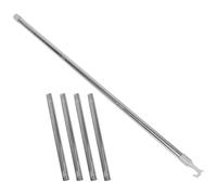 BUTIFULSIC Perche Robuste Store Support Silencieux en et Fonctionnement D'ouverture de Acier Inoxydable 2,8m Fenêtre Auvent, pour Combles et Usage Extérieur