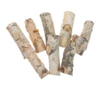 BUTIFULSIC Petits Blocs de Bois Naturel pour Décoration DIY Aquarium, 8 Pièces Beige, pour Pyrogravure et Collage Créatif, Fête de Noël et Créations Originales