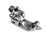BUTIFULSIC Pied Presseur pour Couture en Acier Inoxydable Argenté Compatible Machine à Coudre Domestique, Accessoire Professionnel pour Surjet et Finition Nette