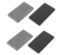 BUTIFULSIC Pierre de Test pour Bijoux Kit Testeur D'or et D'argenté 4 Pièces Outil Portable pour Test de Pureté Précis à Domicile et Atelier, Détection Fiable des Métaux Précieux