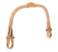 BUTIFULSIC Poignée de Théière en Rotin Marron Vintage de U, Ergonomique et Résistante la Décoloration, Remplacement pour Théières en Céramique et Bouteilles D'eau