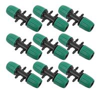 BUTIFULSIC Raccords de Tuyau D'irrigation Goutte à Goutte Adaptateur Six Voies à Diamètre Variable Installation Facile et Étanchéité Garantie Lot de 10 pour Tuyaux 13mm Id/4mm Id à 16mm PE