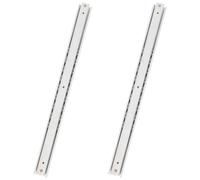BUTIFULSIC Rail de Guidage de Tiroir 200mm en Alliage D'aluminium Coulisses Silencieuses et Bille en Acier Solide pour Tiroirs de Rangement