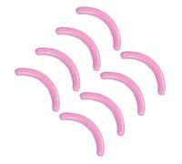 BUTIFULSIC Recharge en Silicone pour Recourbe-cils 16 Pièces Rose, Caoutchouc Doux Lavable et Sûr Maquillage Précis et Confortable