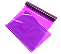 BUTIFULSIC Rouleau de Papier Cellophane Pourpre Opp Résistant et Découpable, Film D'emballage pour Fleurs et Paniers, pour Présents et Décorations Florales