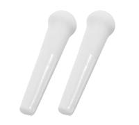 BUTIFULSIC Set de 2 Pilons en Céramique Blanc Multifonctionnels Cuisine, Pilon à Ail et Presse-purée Pratique pour Fruits et Gingembre