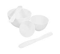 BUTIFULSIC Set de Bols Silicone pour Masque Facial DIY avec Bâtons de Mélange Bol Salon Beauté Pratique pour Préparation et Application de Masques