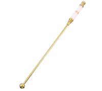 BUTIFULSIC Shaker à Cocktail à Long Manche en Acier Inoxydable Poignée en Céramique, Bâtonnet Mélangeur Élégant et Résistant Haute Température pour Thé Lait et Boissons en Fête Réutilisable